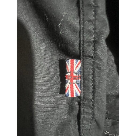 English Laundry Mens Black Shirt L Button Up Embroidered Christopher Wicks M23 - Picture 3 of 14